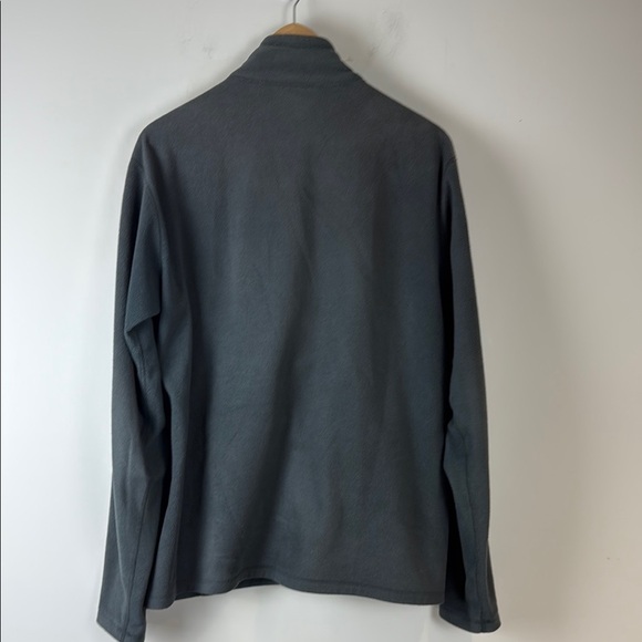 Eddie Bauer First Ascent Performance Jacket Gray and Orange Fleece Large Men's - Picture 4 of 7